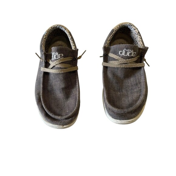 Hey Dude Men’s Wally Free Natural Cub Brown Tan Breathable  Shoes-Size 12 BoxDV - Picture 1 of 8